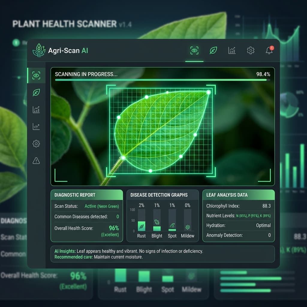 LeafLogic AI 🌱 project preview
